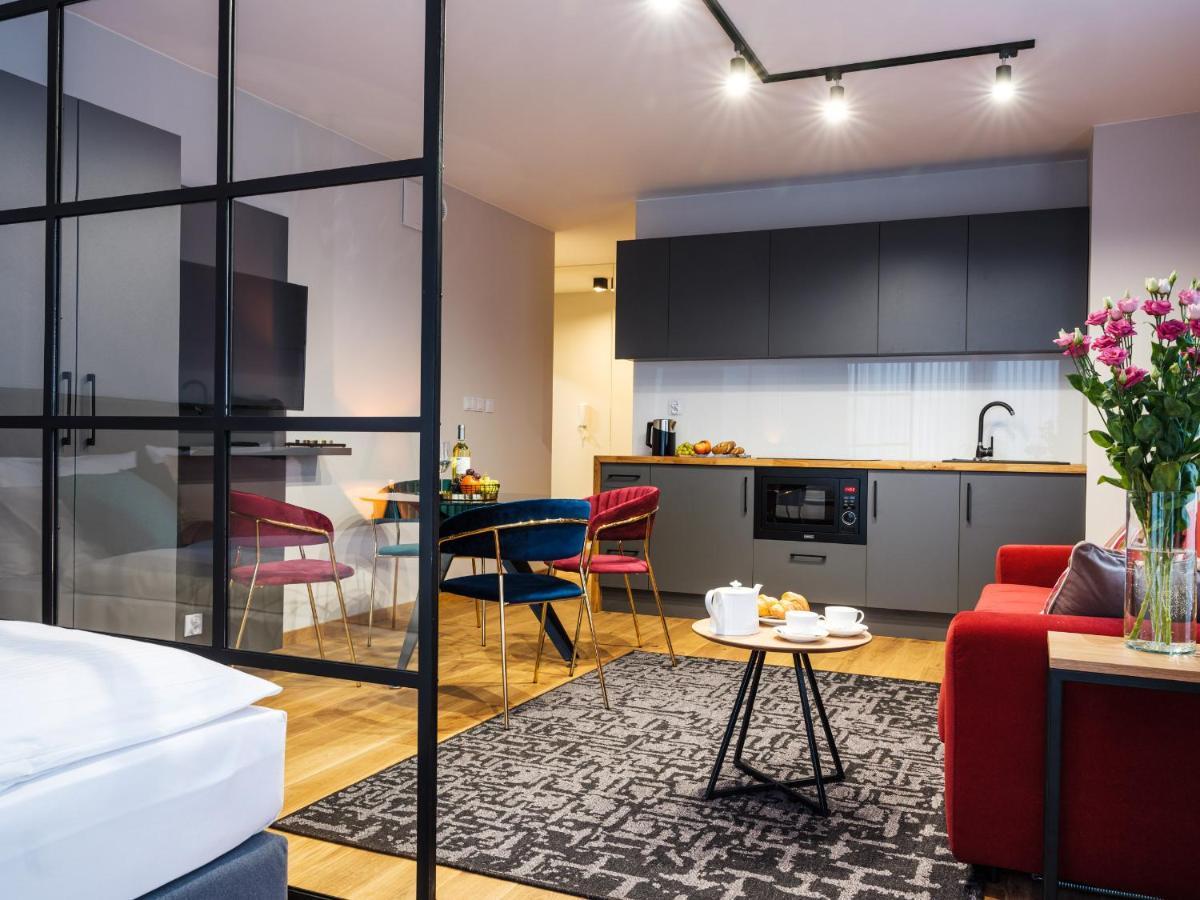 Aparthotel Inspire Miodova Residence Krakau Exterior foto
